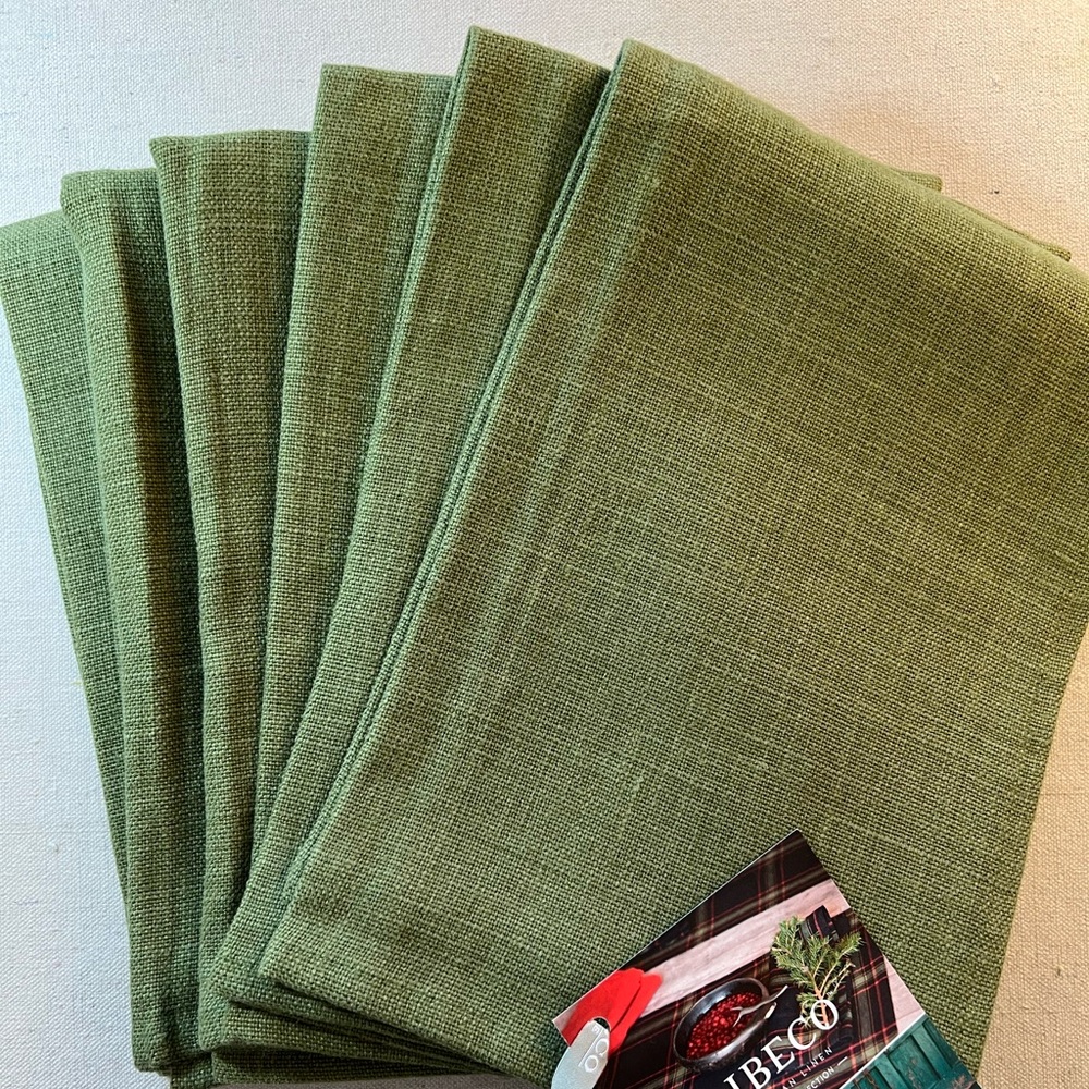 Libeco Linen Blackfriars Napkin - green